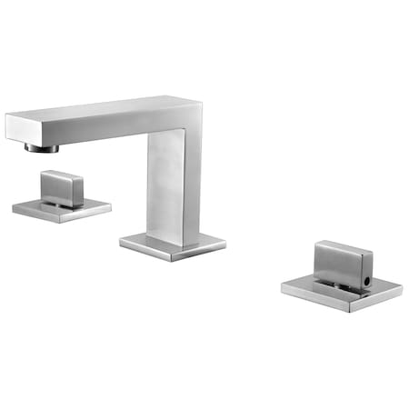 Alfi Brand ALFI brand AB1322-BN Brushed Nickel Modern Widespread Bathroom Faucet AB1322-BN
